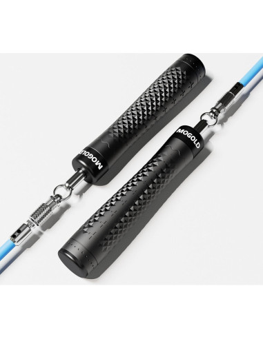 Juego de Cuerda para Saltar MOGOLD con 3 Cables Intercambiables