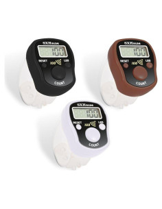 Contador de Dedo Digital TESEAS 5 Piezas LED 99999