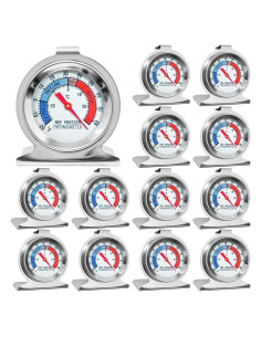 Paquete de 12 termómetros de refrigerador ATZNZIK -30 a 30 C