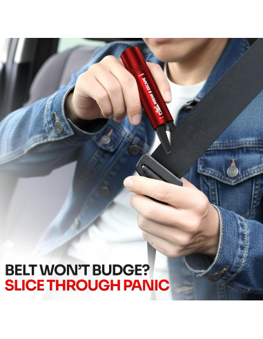 Herramienta Rompe Ventanas y Cortador de Cinturones Mart Cobra