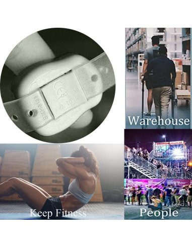 Contador de Dedo Digital TESEAS 5 Piezas LED 99999