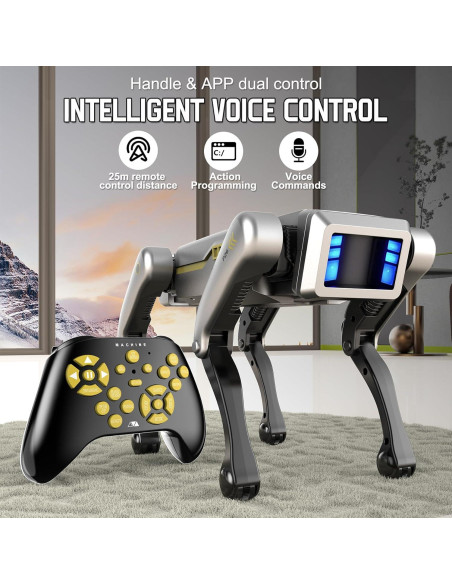 Perro Robot Inteligente SMARTECH con Control por Voz y App