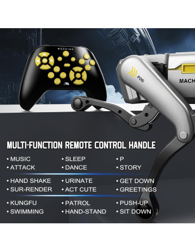 Perro Robot Inteligente SMARTECH con Control por Voz y App