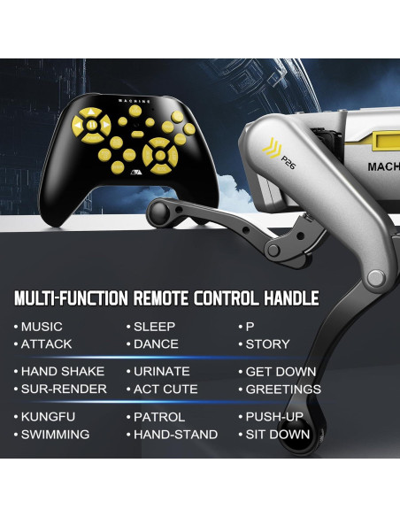 Perro Robot Inteligente SMARTECH con Control por Voz y App