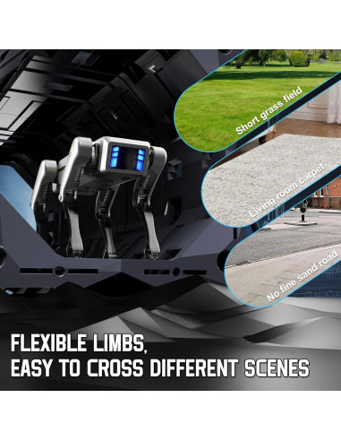 Perro Robot Inteligente SMARTECH con Control por Voz y App