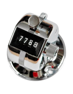 Contador Digital de Escritorio Digi 1st TC-08 Metal Plata