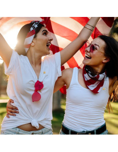 60 Pines de Estrella 3D Kenning para Mochilas y Ropa 2