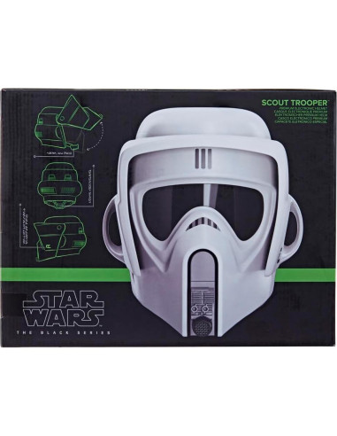 Casco Electrónico Premium Star Wars Trooper Explorador