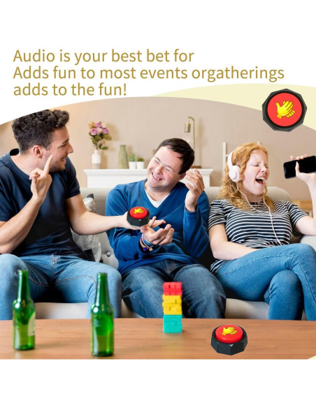 Botón de Aplauso KiViRap - Compacto y Portátil - 150g Botón de Aplauso KiViRap - Compacto y Portátil - 150g