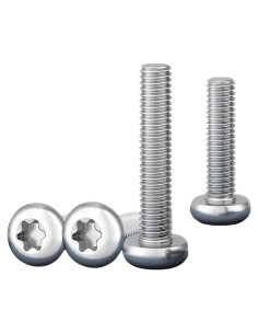 Tornillos de Seguridad Torx Acero Inoxidable M2x8 100pcs