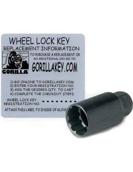 Cerraduras de Pernos de Rueda Cónicas Gorilla 12mm x 1.50