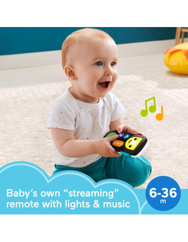 Juguete educativo Fisher-Price Control Remoto Risa y Aprende