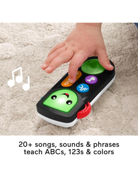 Juguete educativo Fisher-Price Control Remoto Risa y Aprende