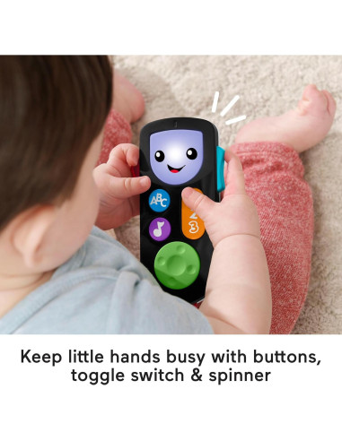Juguete educativo Fisher-Price Control Remoto Risa y Aprende