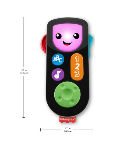 Juguete educativo Fisher-Price Control Remoto Risa y Aprende