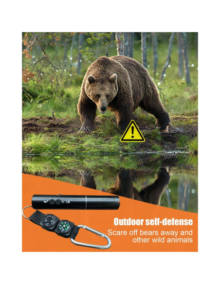 Bocina Electrónica SOWANO 120dB con Brújula y Termómetro