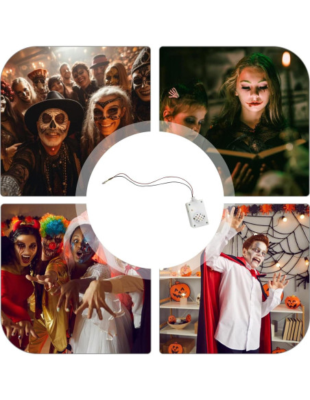 Sensor de Sonido Halloween Genérico Altavoz Gritos 6.5cm