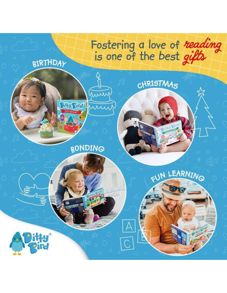 Libro Interactivo de Sonidos de Animales de Granja Ditty Bird