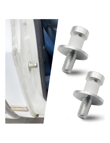 Pestillo Frontal de Puerta de Coche Awlbed 2 Pcs Metal Plástico