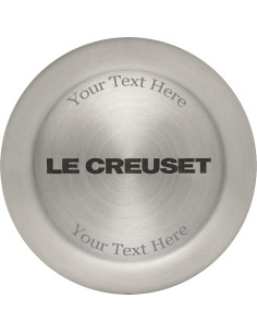 Horno Holandés Ovalado Le Creuset 4.73L con Perilla Grabada 2