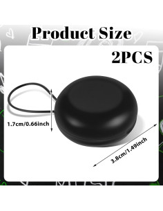 Estuches para Tapones de Oído Bewudy - 2 Piezas Mini Portátil 2