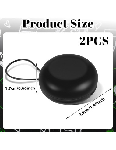 Estuches para Tapones de Oído Bewudy - 2 Piezas Mini Portátil