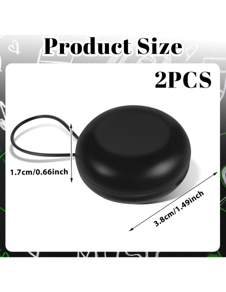 Estuches para Tapones de Oído Bewudy - 2 Piezas Mini Portátil