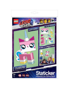 Staticker Unikitty LEGO Movie 2 - Decoración Pared Infantil 2