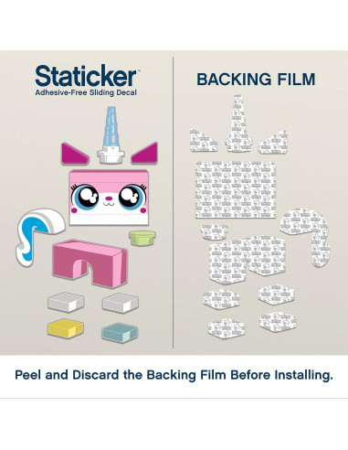 Staticker Unikitty LEGO Movie 2 - Decoración Pared Infantil