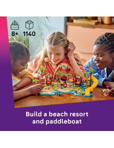 LEGO Friends Resort de Playa Vacaciones en Familia 42673 - 1140 Piezas 2
