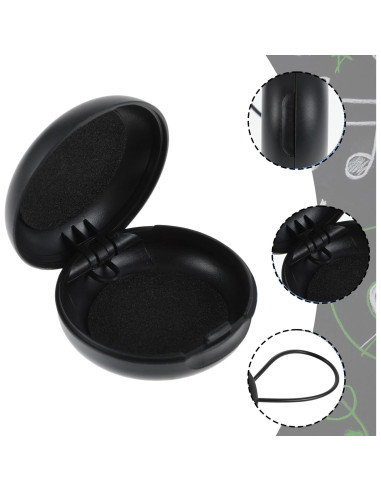 Estuches para Tapones de Oído Bewudy - 2 Piezas Mini Portátil