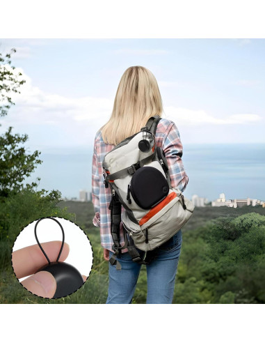 Estuches para Tapones de Oído Bewudy - 2 Piezas Mini Portátil