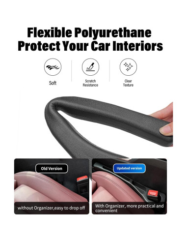 Relleno Lateral de Asiento FOLUMAD NPDT002B 2 en 1 Negro