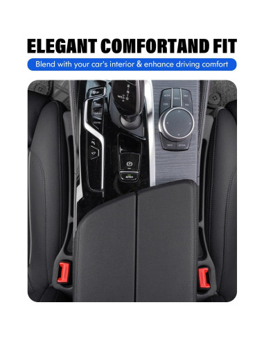 Relleno Lateral de Asiento FOLUMAD NPDT002B 2 en 1 Negro