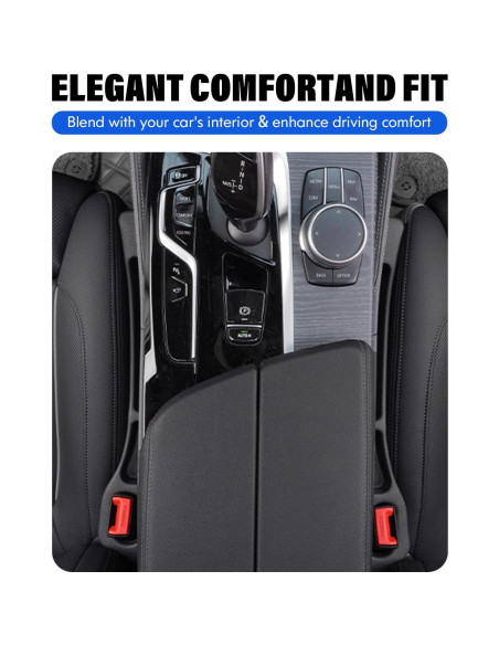 Relleno Lateral de Asiento FOLUMAD NPDT002B 2 en 1 Negro