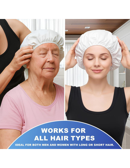 Gorro de Champú Sin Enjuague MedVance - Paquete de 4 Unidades