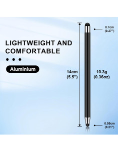 10 Bolígrafos Stylus Universales SLKIJDHFB 2 en 1 Táctil 2