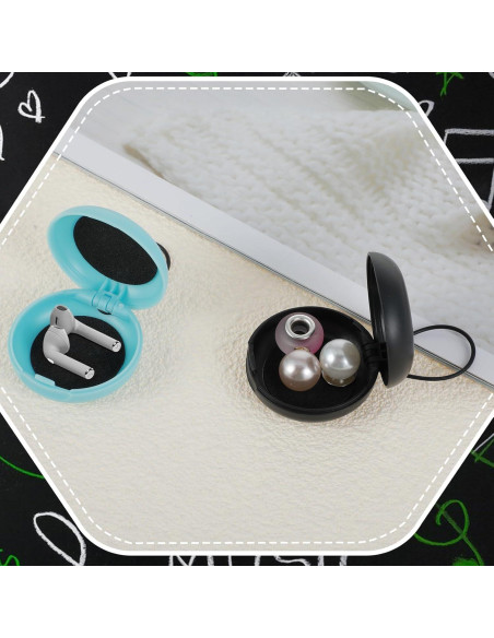Estuches para Tapones de Oído Bewudy - 2 Piezas Mini Portátil