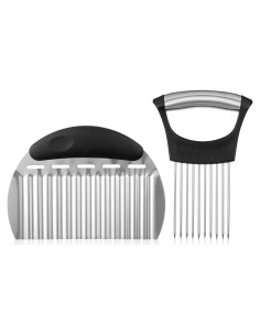 Cortador Ondulado Multifuncional COMNICO 2 Piezas Acero Inoxidable