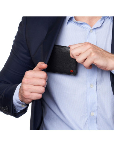 Billetera Bifold Alpine Swiss Spencer para hombres con RFID