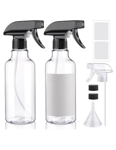 Botellas de Spray Hethyo 500ml Reutilizables 2 Paquete