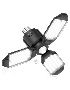 Luz de Garaje LED Toberich 8000LM con Sensor de Movimiento