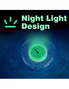 Termómetro Flotante de Piscina KT THERMO 16.5 cm - Lectura Fácil 2