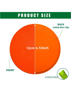 Marcadores de Puntos Antideslizantes LZKIB 12cm 24 Pcs Colores 2