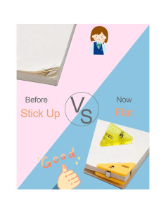 20 Clips de Esquina Triangulares PangiFen 8mm Plástico Colores 2