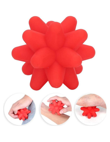 Bola de Masaje de Silicona Brrnoo 8 cm para Tejido Profundo