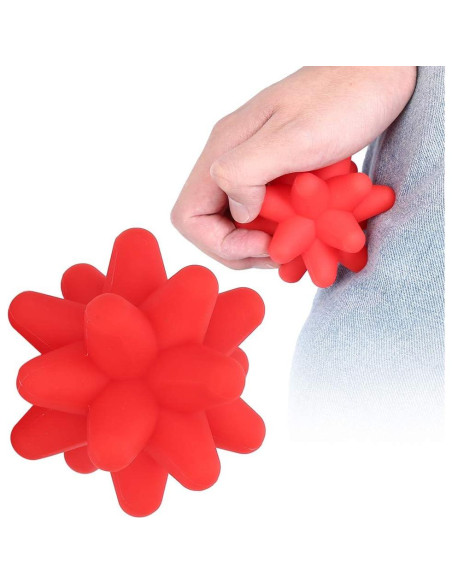 Bola de Masaje de Silicona Brrnoo 8 cm para Tejido Profundo