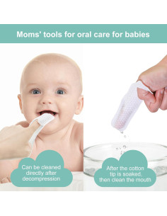 35 Fundas Limpiadoras para Dedos Bebés SmilBoxy - Cuidado Oral 2