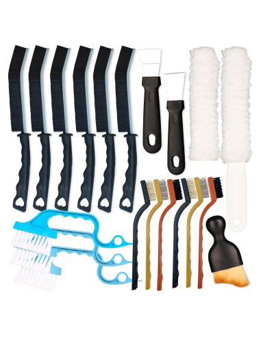 Juego de Cepillos de Limpieza Yodamiack 19 Piezas Multiusos