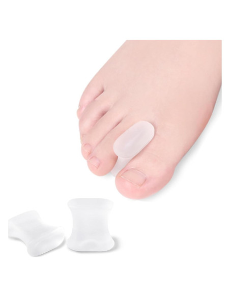 Separadores de Dedos de Gel TEXSENDA 12-Pack para Juanetes